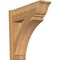 Ekena Millwork Thorton Rough Sawn Traditional Outlooker, Western Red Cedar, 8"W x 24"D x 24"H OUT08X24X24THR01RWR - alternate 1